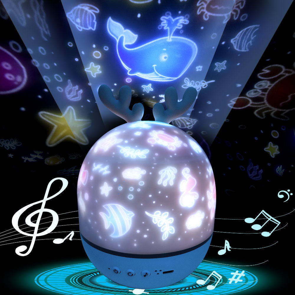 DreamStar Projector - Starry Sky Night Light & Speaker