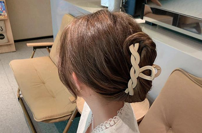 ClipGlam - Elegant Nude Hair Clip Set