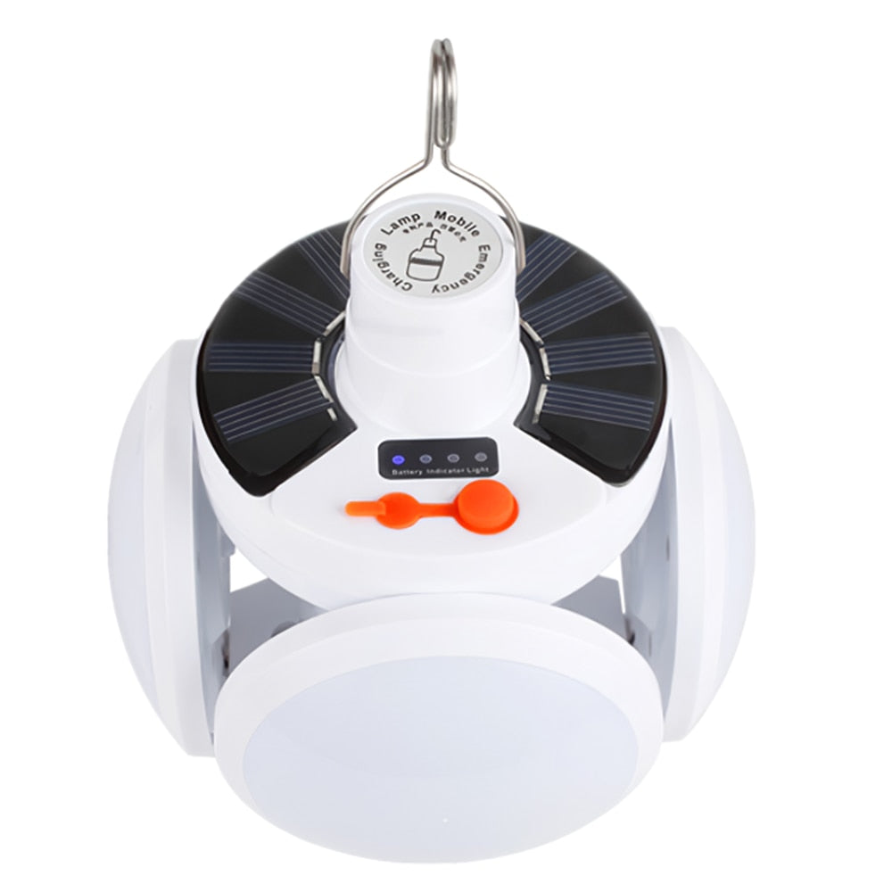 SolarGlow - Portable Solar Camping Lantern