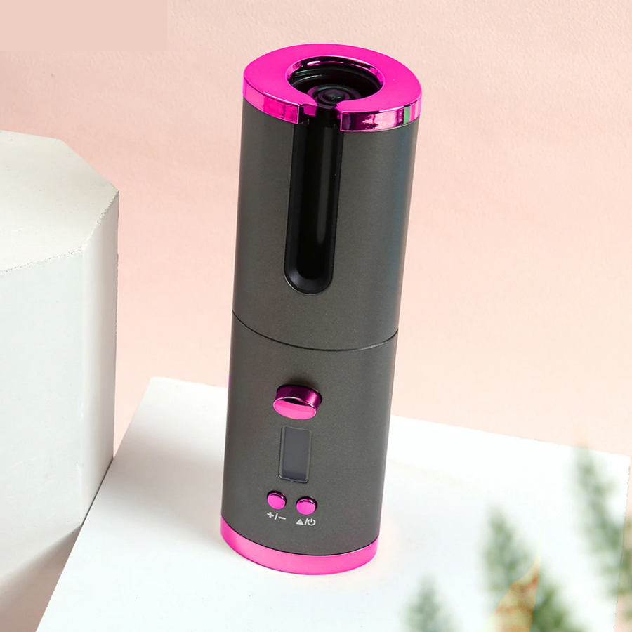 Cordless Hair Curler Pro - Auto Curling Wand