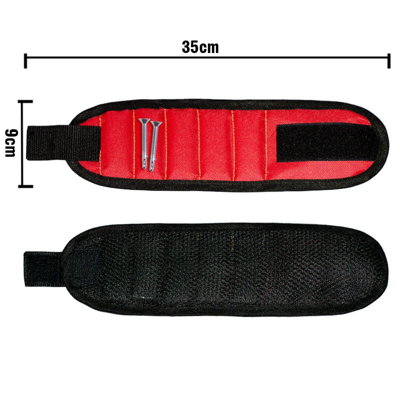 MagneticBand Wristband - Magnetic Tool Holder for Screws and Bits