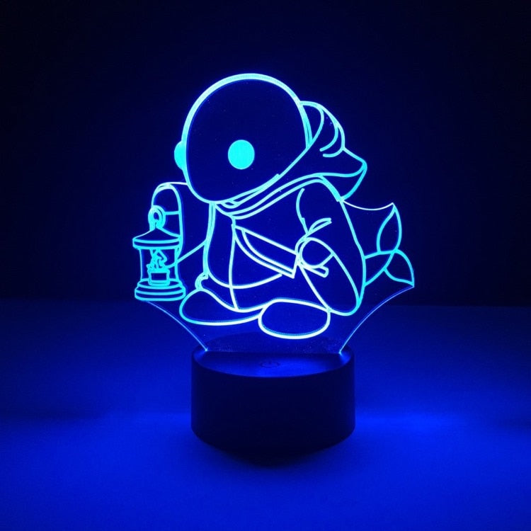 Final Fantasy 3D Lamp - Color-Changing Night Light