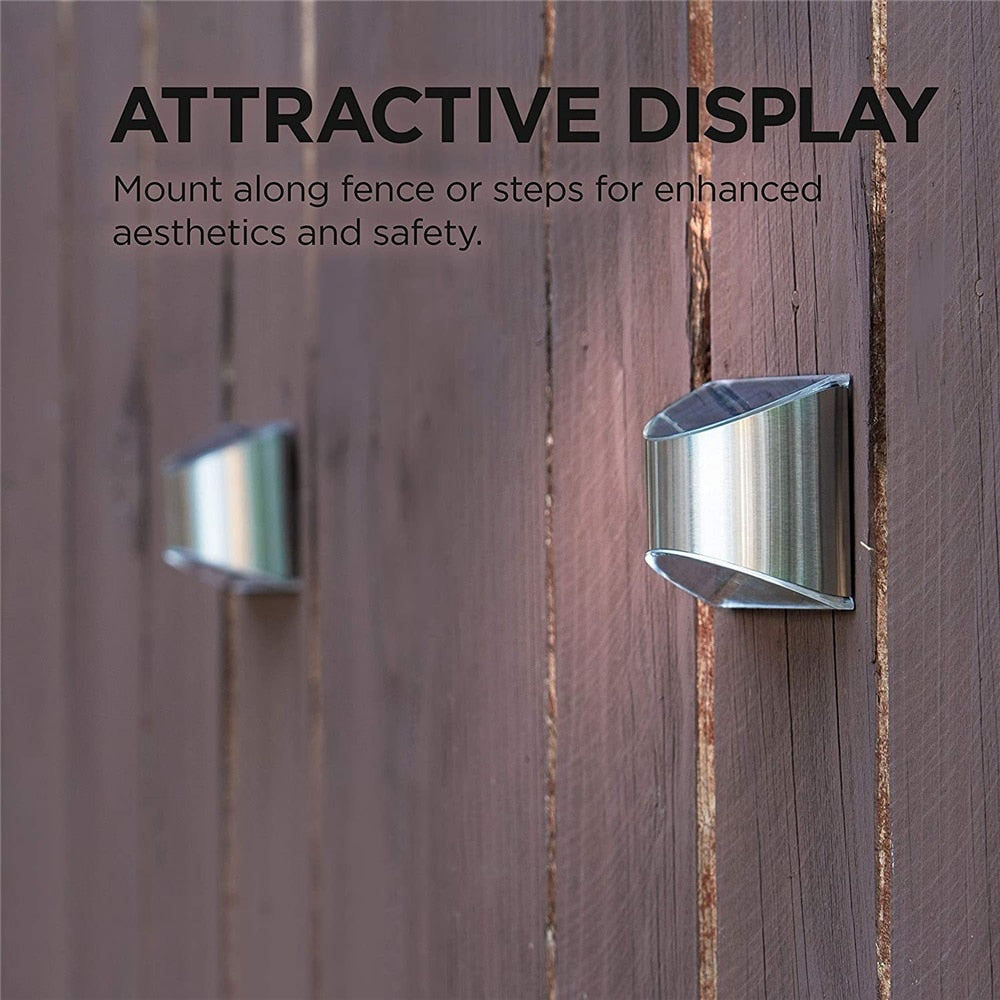 Wireless LED Solar Wall Lamps Deluxe