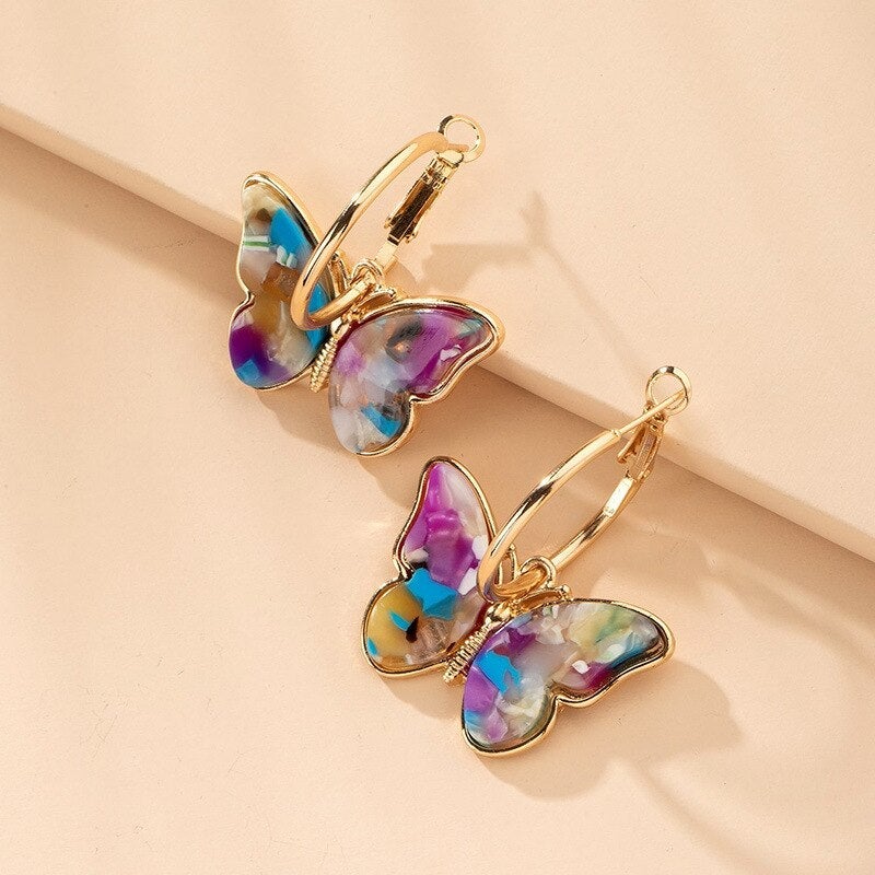 Elara - Elegant Butterfly Earrings for Women