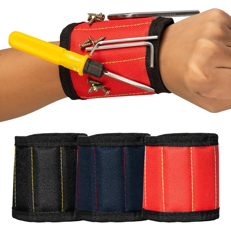 MagneticBand Wristband - Magnetic Tool Holder for Screws and Bits
