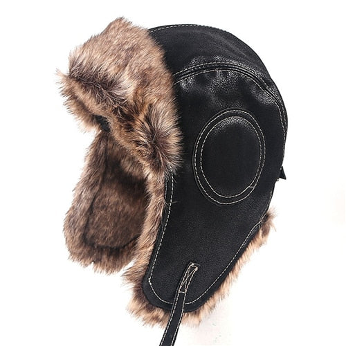 CozyGuard Beanie - Warm Knitted Hat with Ear Flaps