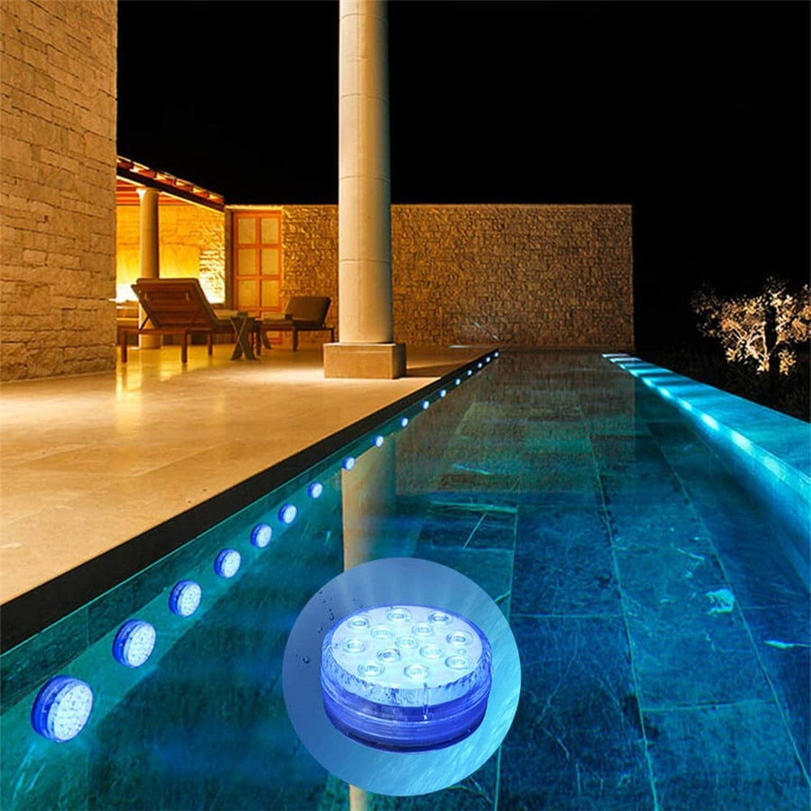 Multi-Color LED Garden Lights - Waterproof, Remote