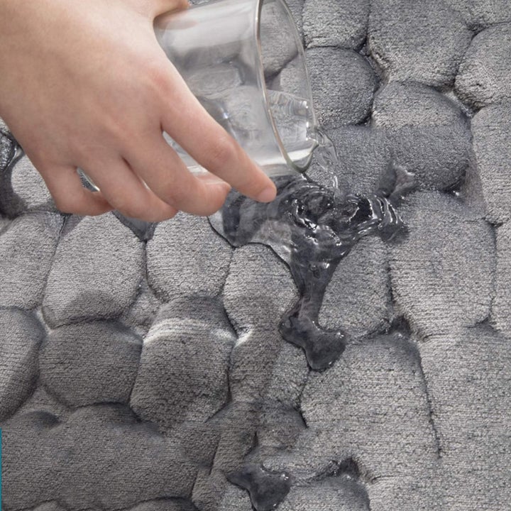 Premium Stone Bath Mat - Quick-Dry Absorbent Mat