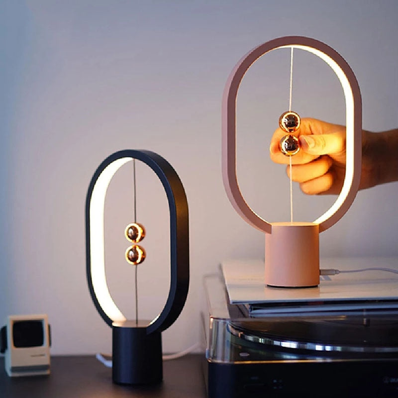 GlowSphere Table Lamp - Magnetic Floating Ambient Light