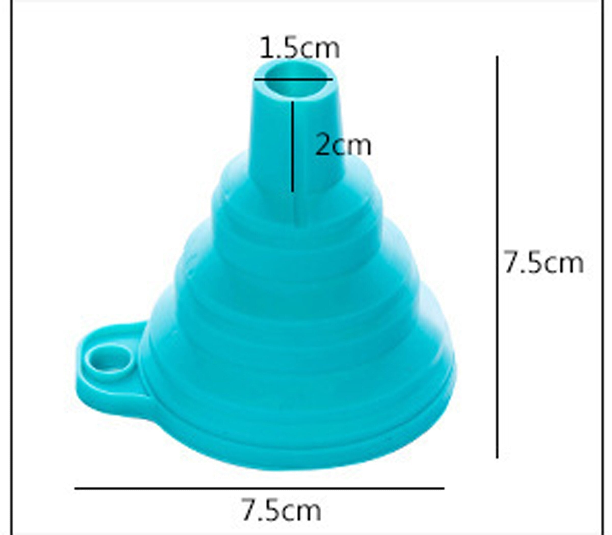FoldEase Funnel - Collapsible Kitchen Funnel for Easy Pouring