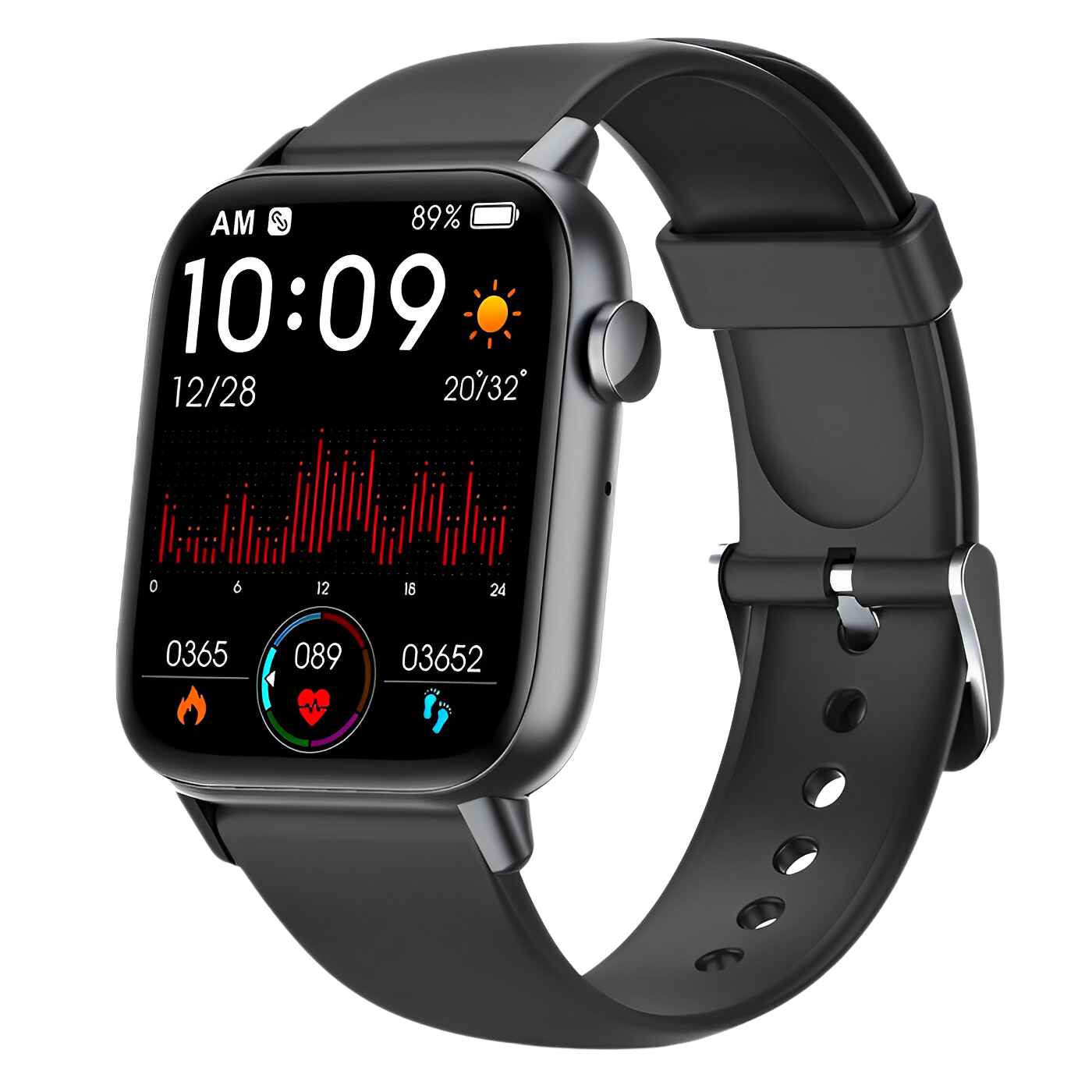 HealthGuard Pro | Smart Health Tracker with Comprehensive Monitoring | Connected Watch for Fitness and Wellness 0