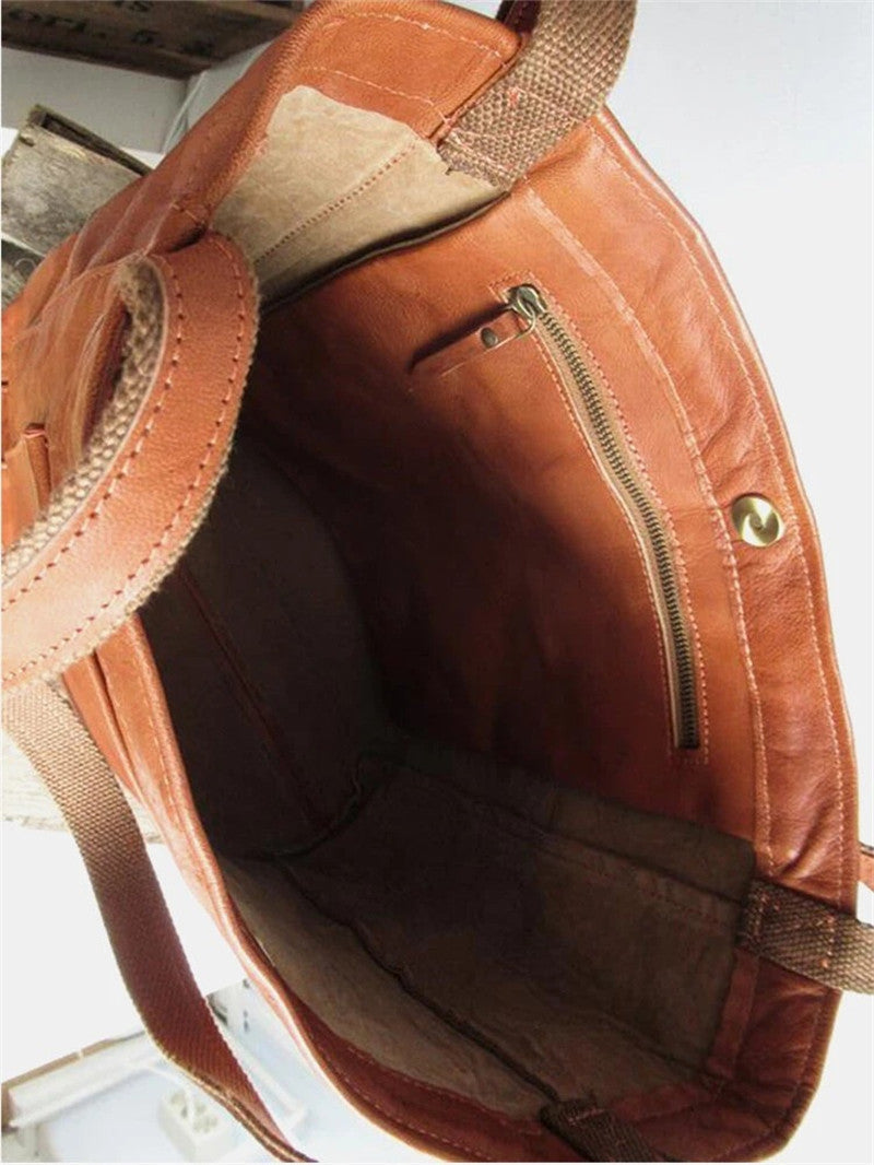 Louna Bag - Elegant Leather Tote for Women