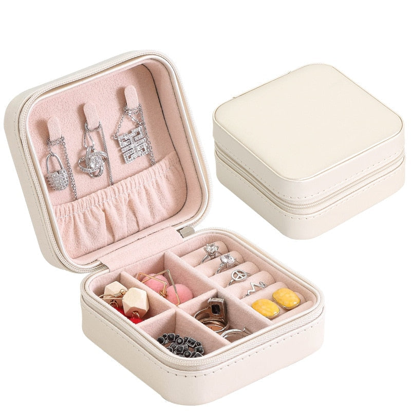 Travel Jewellery Box - Organiser with Compartments