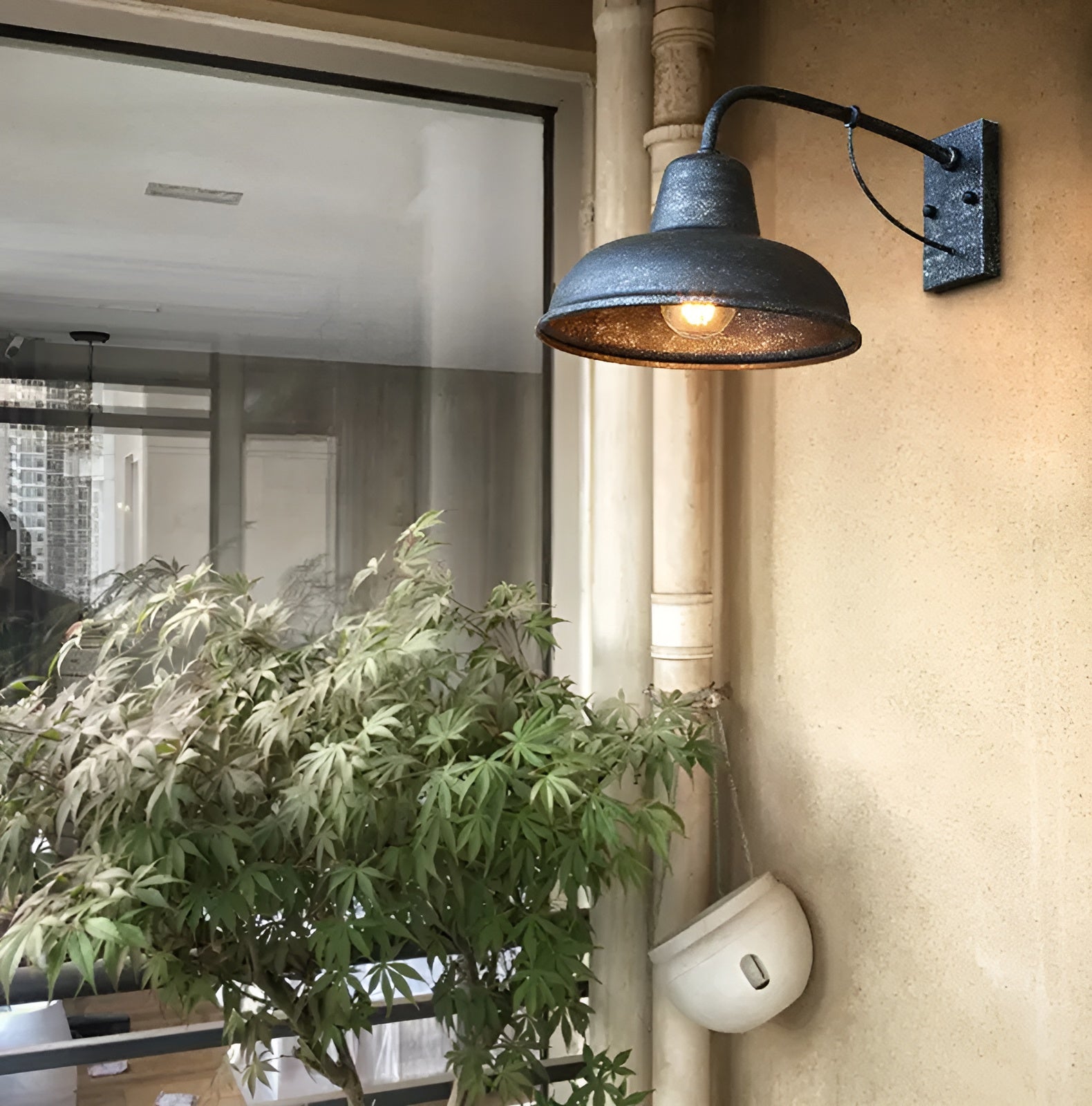 Vintage Barn Wall Lamp - Industrial Sconce Light
