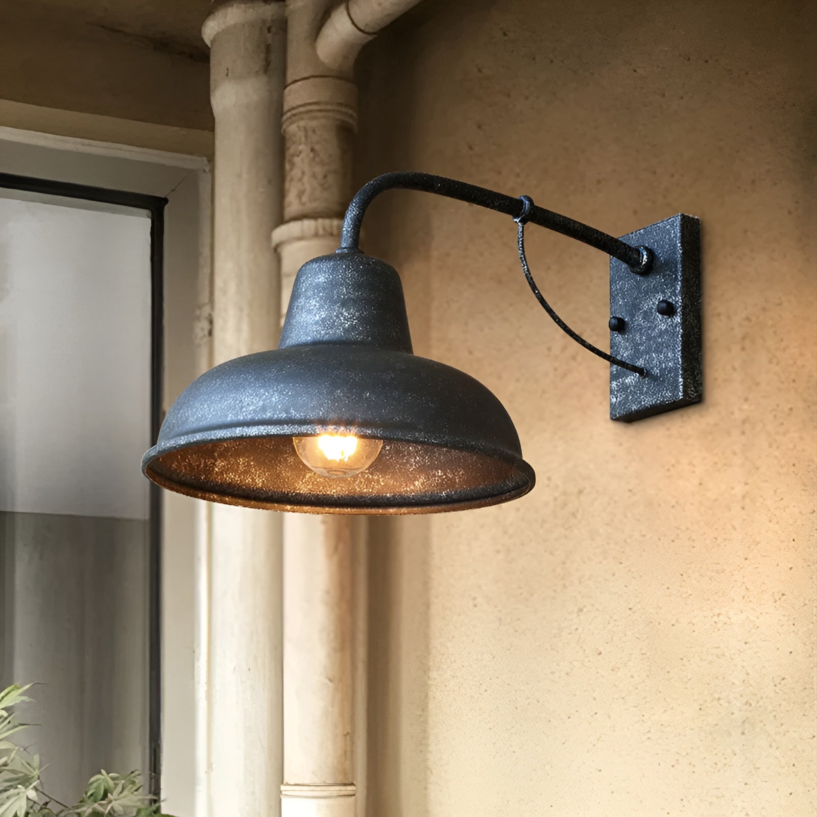 Vintage Barn Wall Lamp - Industrial Sconce Light