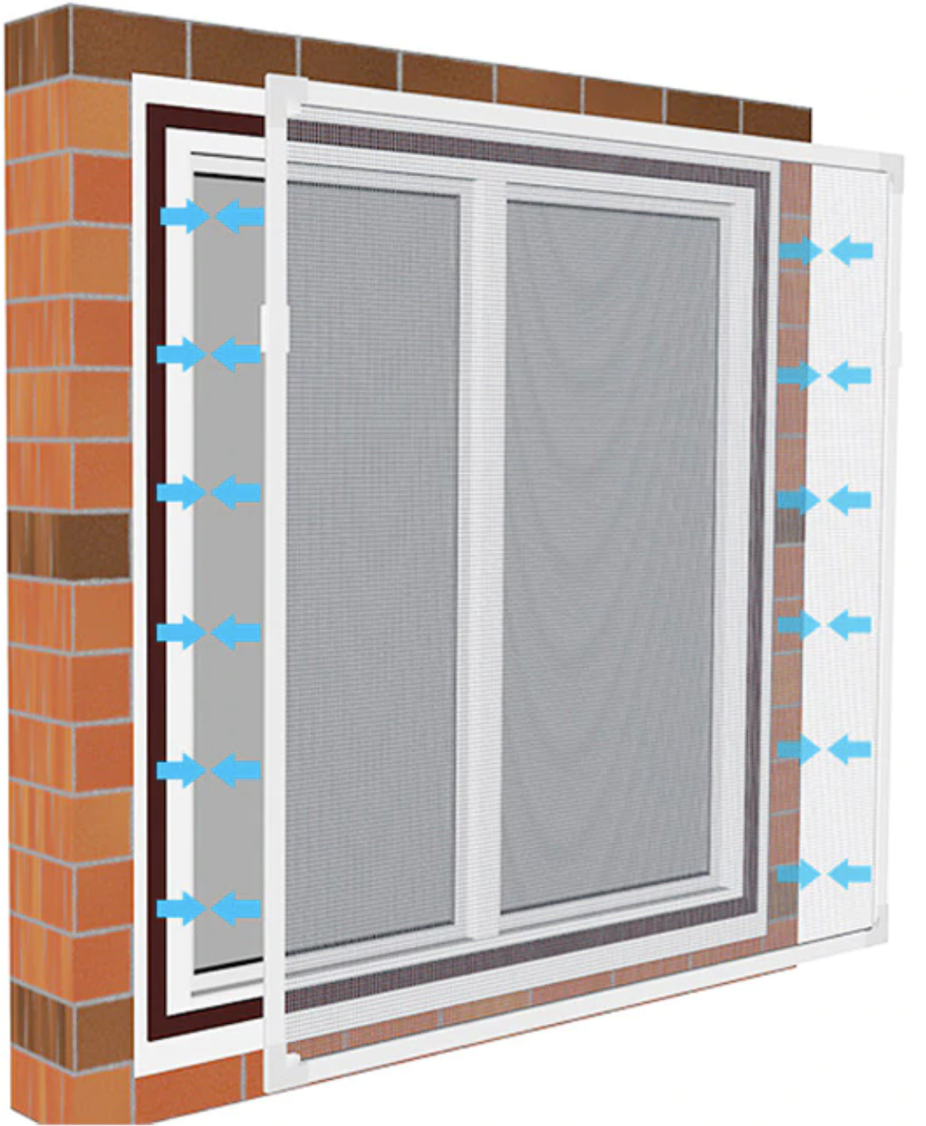 EasyFix WindowShield - Insect & Pollen Window Screen