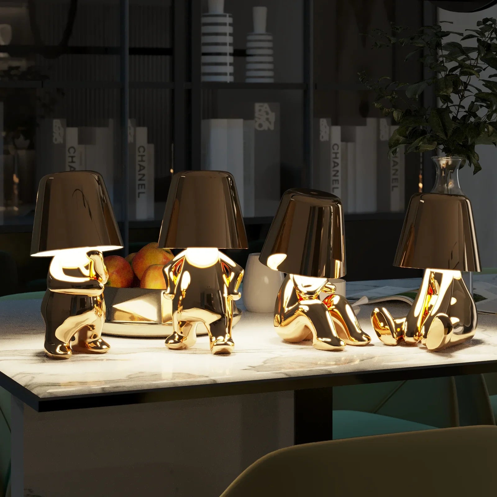 5 Brothers - Wireless Rechargeable Table Lamp Set
