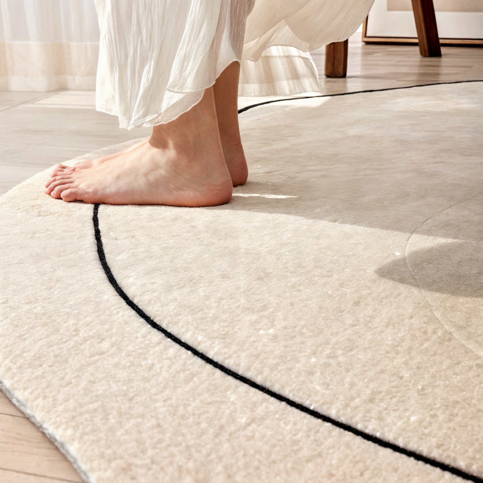 CozyNest Rug - Stylish Wool Floor Rug
