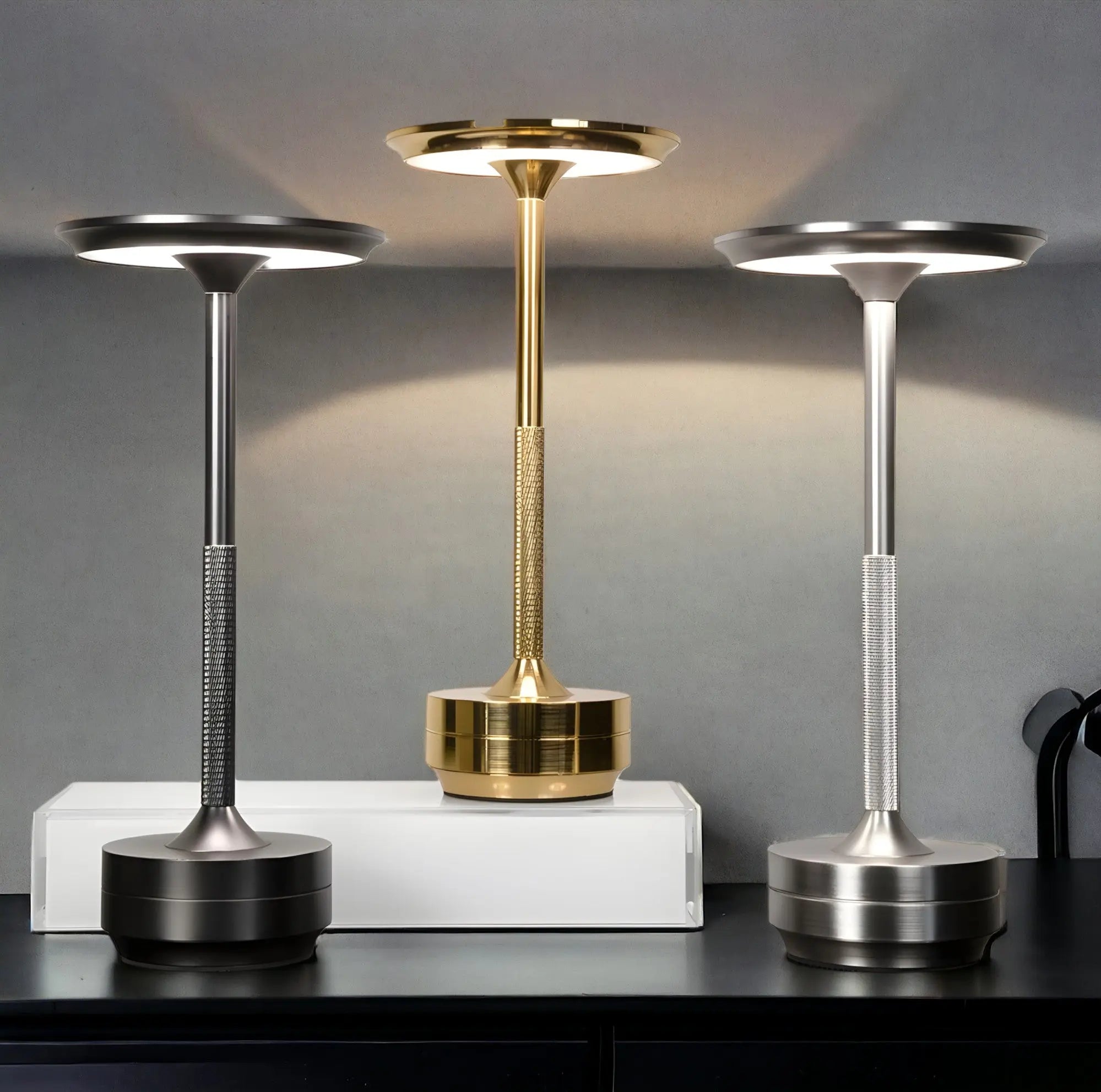 Ambian Cordless Touch Table Lamp - Rechargeable Touch Light
