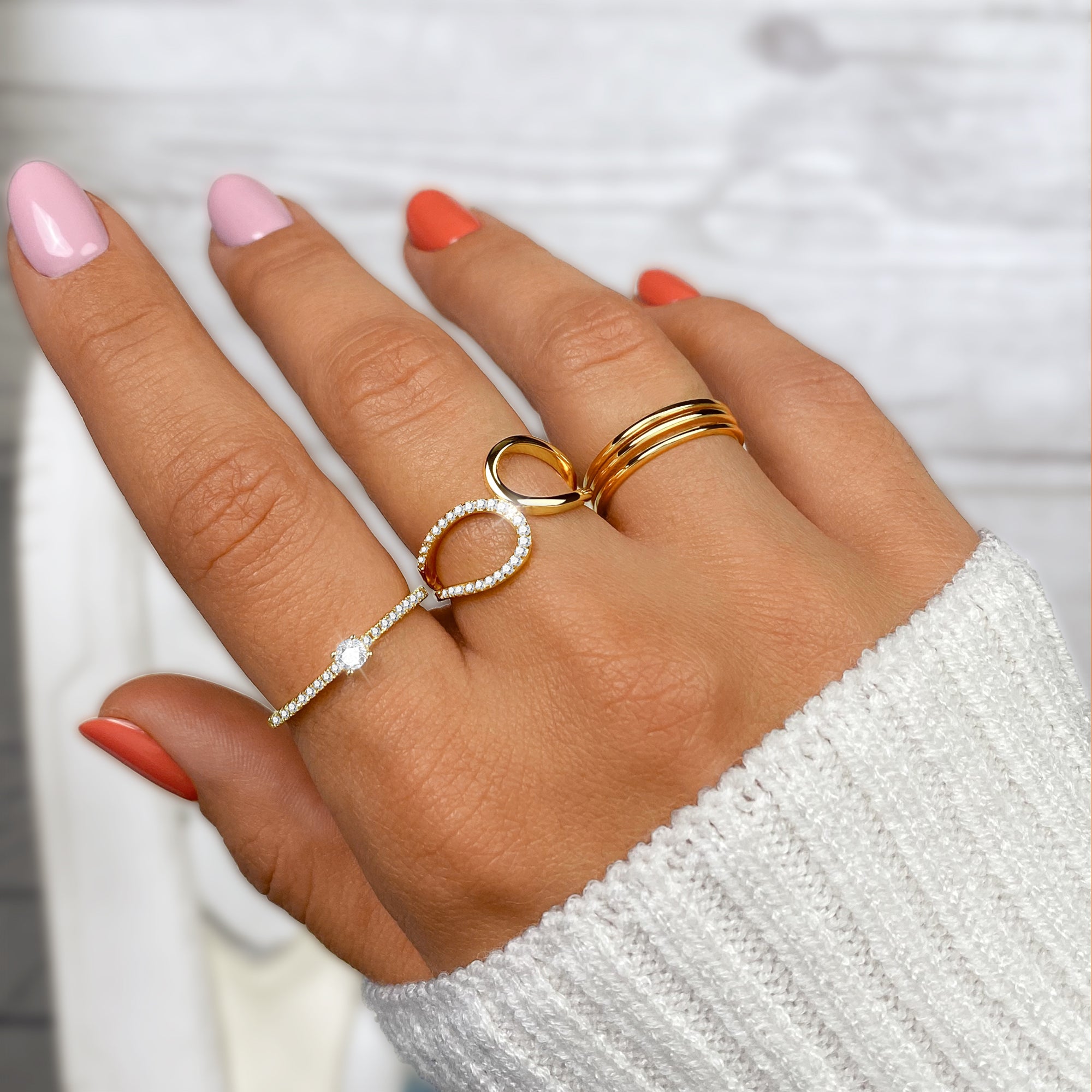 Sienna - Zirconia Statement Ring for Women