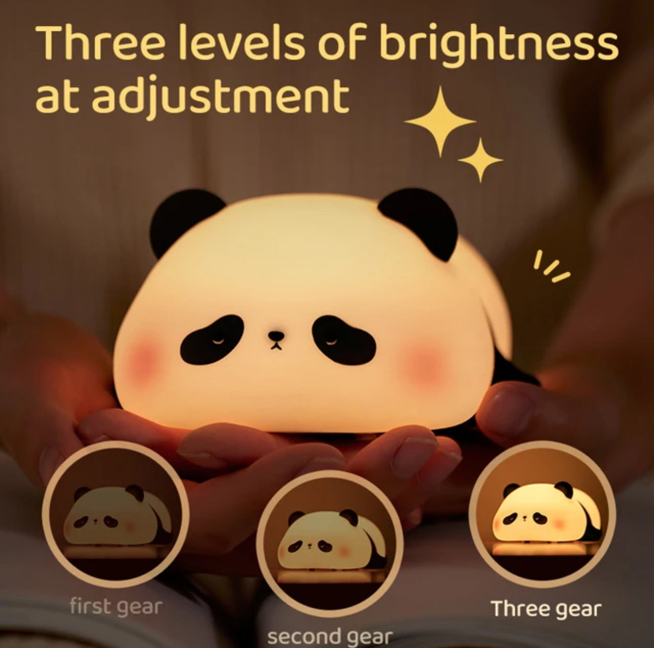 CuddlePanda LED Night Light - Color Changing