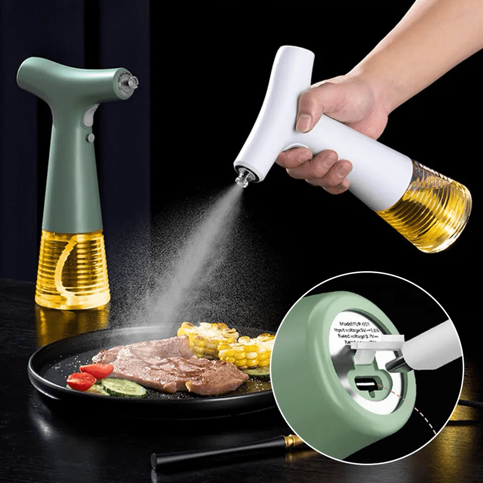 DuoSpray – 2-in-1 Electric Oil Dispenser