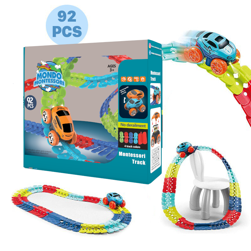 FlexiTrack Racer - Build Your Own Flexible Race Track