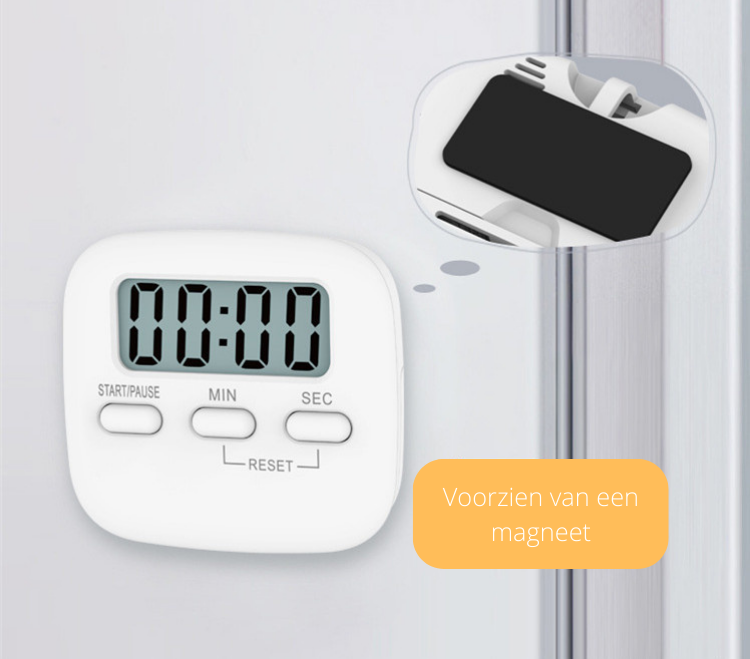 MagnoTimer - Magnetic Digital Kitchen Timer