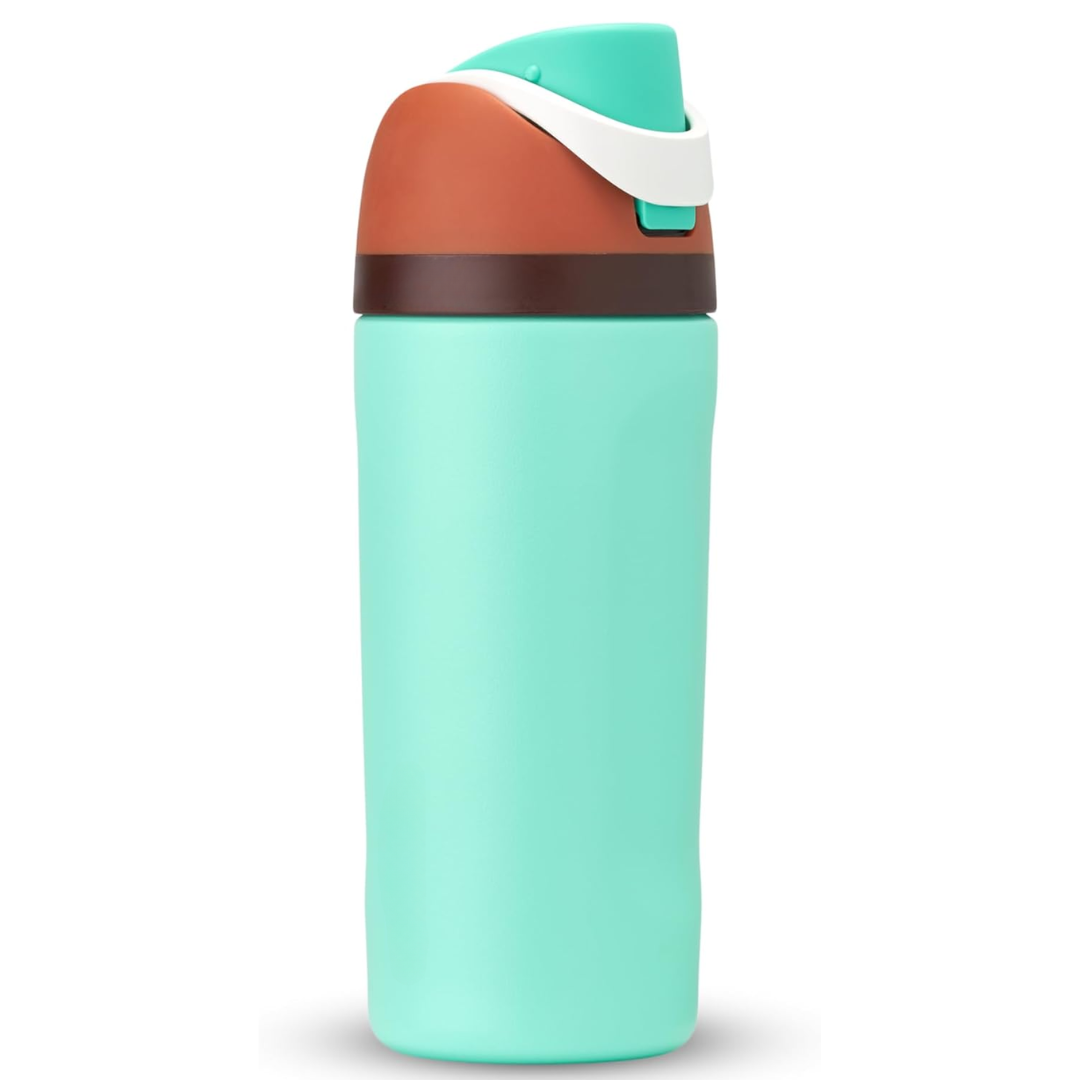 Insulated Stainless Steel Bottle | Double Wall Design with Integrated Straw | Ideal for Hot and Cold Beverages 11