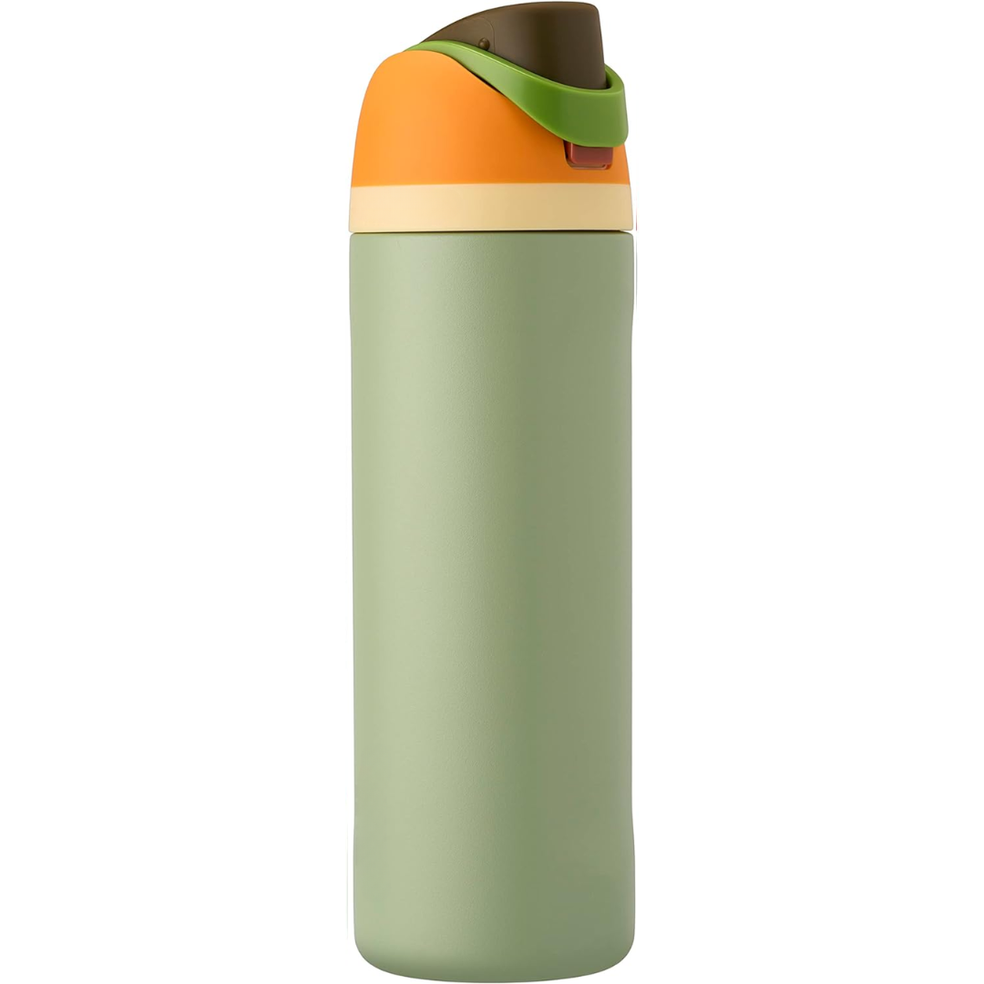 Insulated Stainless Steel Bottle | Double Wall Design with Integrated Straw | Ideal for Hot and Cold Beverages 8