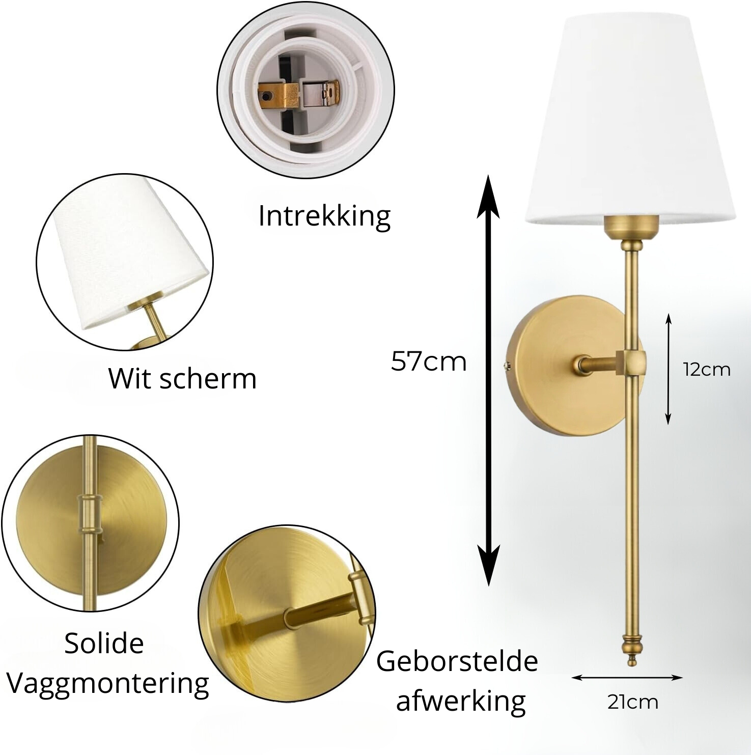 NovaGlow Luxury Wireless Wall Lamp