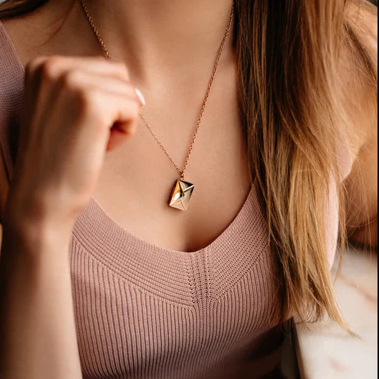 Love Chain - Letter Pendant Necklace