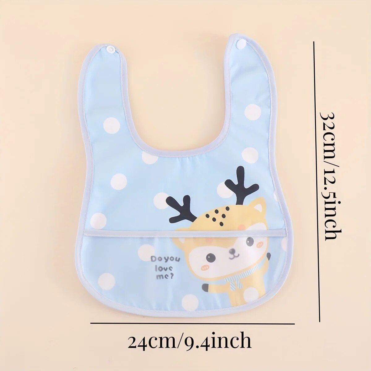 AquaGuard - Adjustable Baby Bibs (Set of 5)