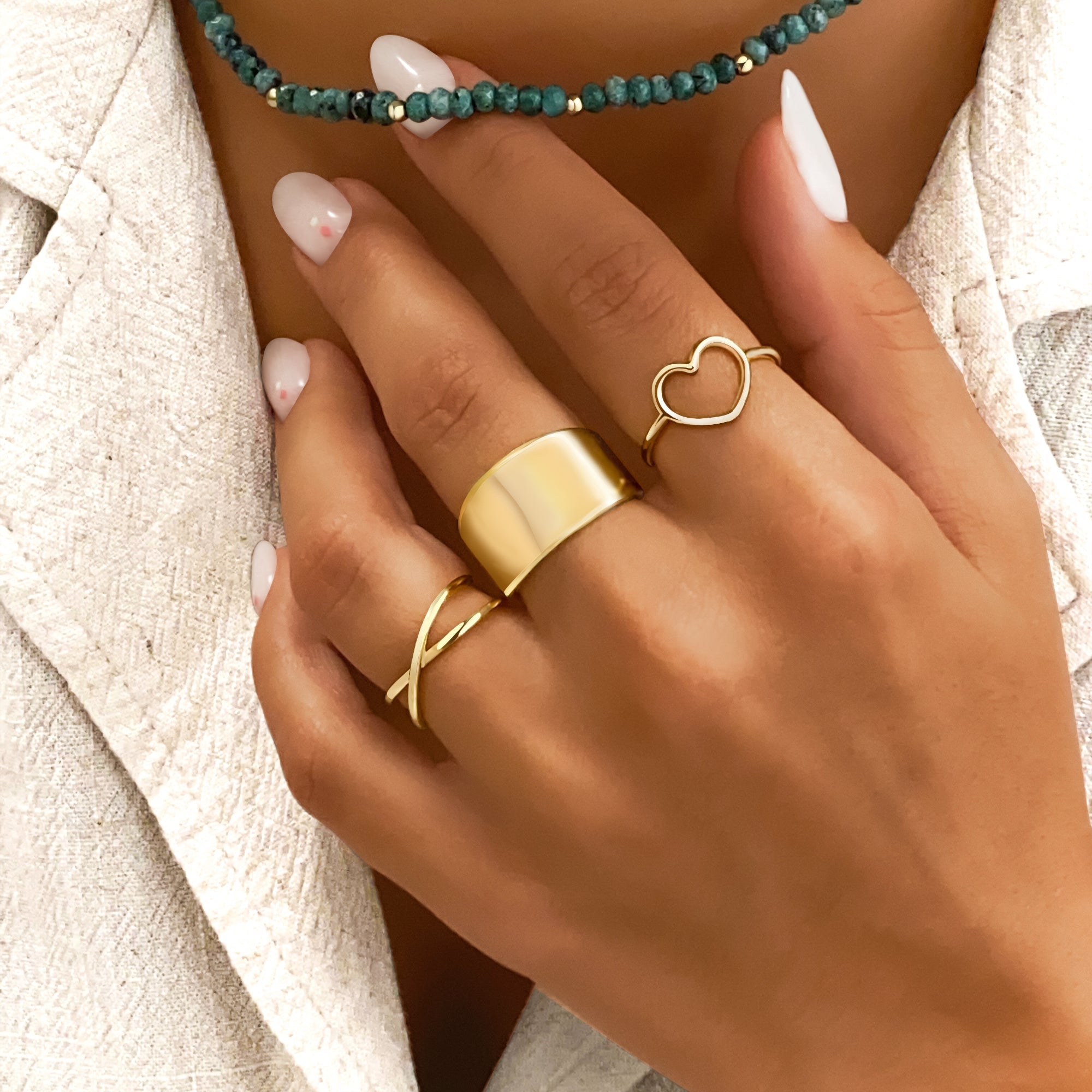 Maya Jade Necklace — Natural Stone