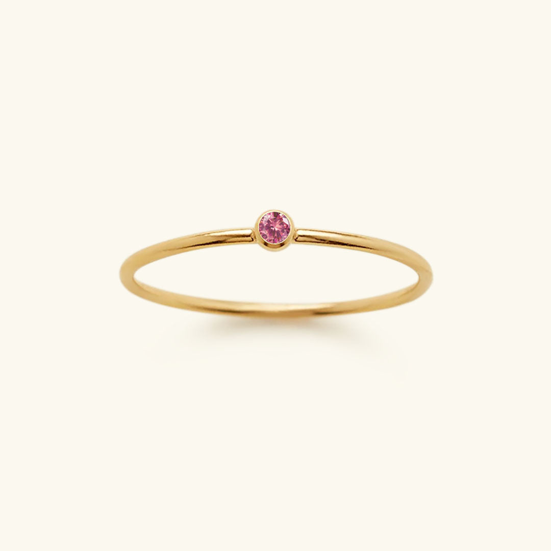 Celestia - Birthstone Ring with Celestial Elegance for Women