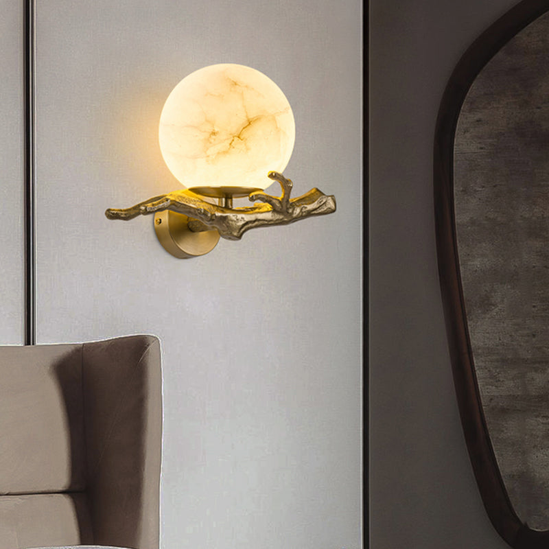 LumeMarble – Elegant Marble Wall Lamp | Modern LED Lighting