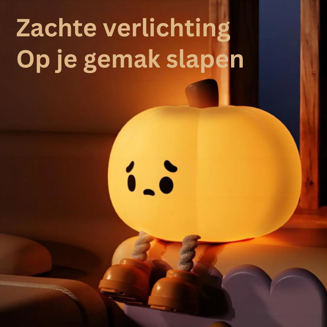 GlowPumpkin Light - Soothing Pumpkin Night Light for Kids