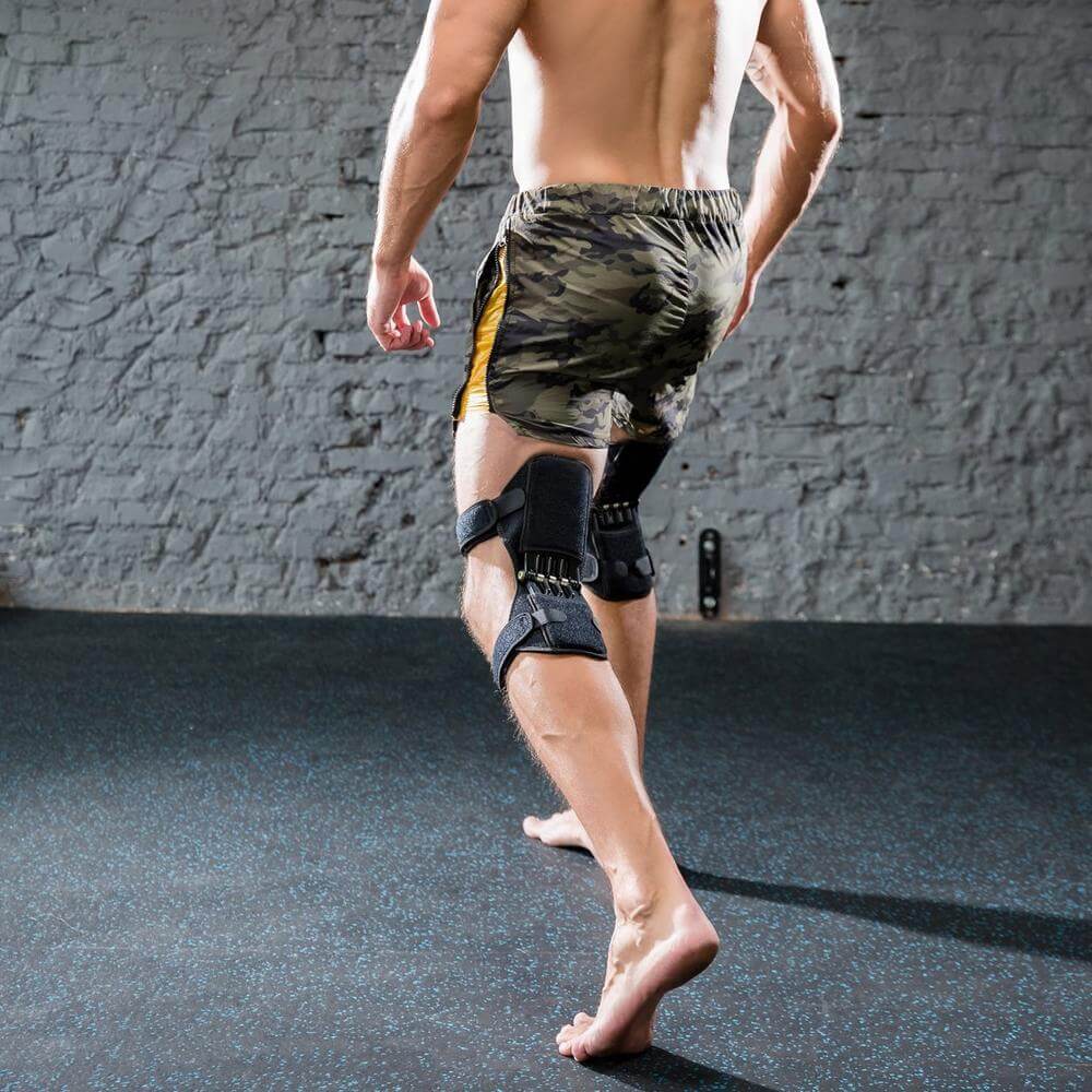 Knee Compression Sleeve - Shock-Absorbing Support for Enhanced Comfort and Stability 2