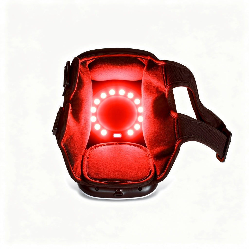 Knee Massager with Heat & Red Light Therapy - Adjustable Device for Enhanced Comfort and Mobility 2