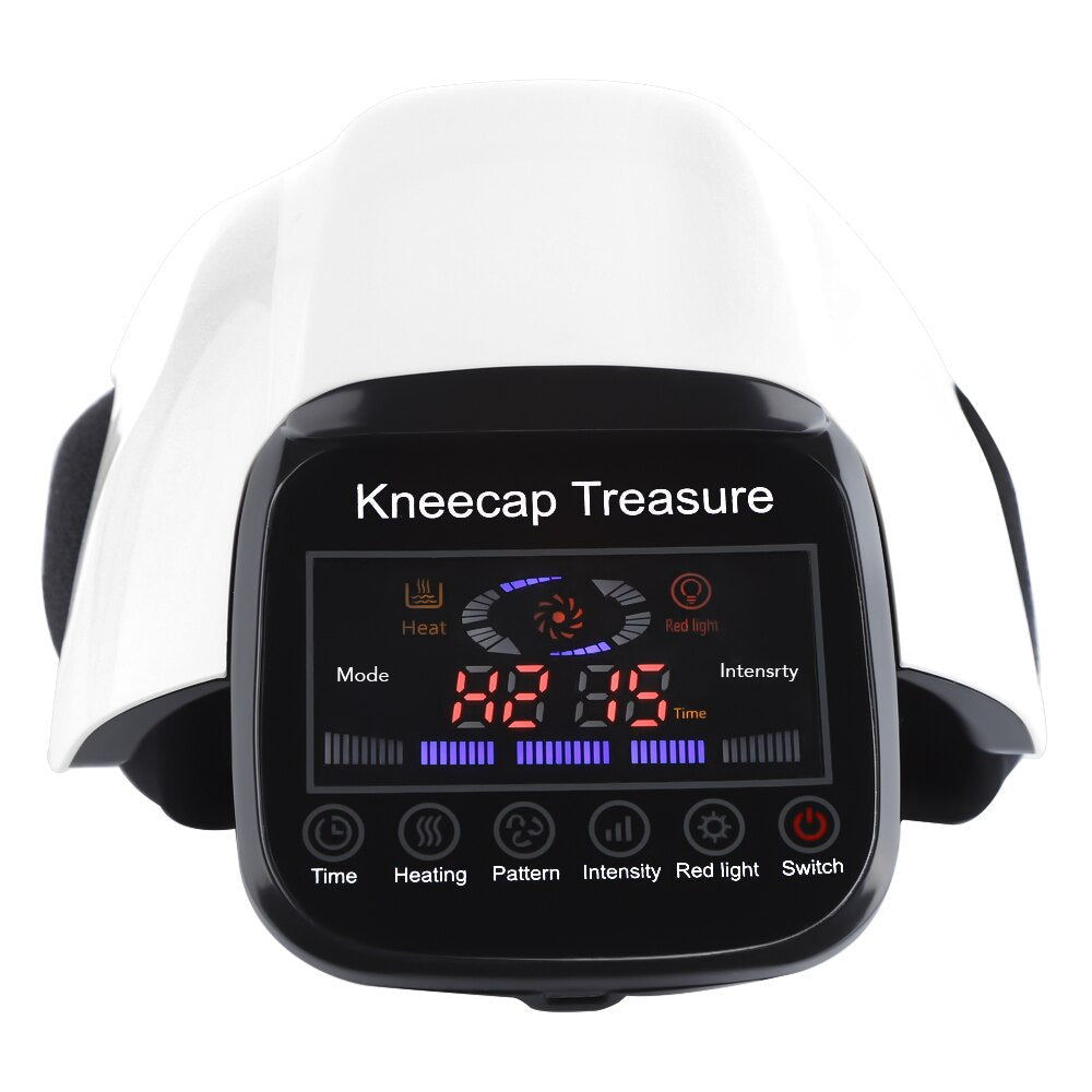 Knee Massager with Heat and Red Light Therapy - Adjustable Pain Relief and Mobility Support 2