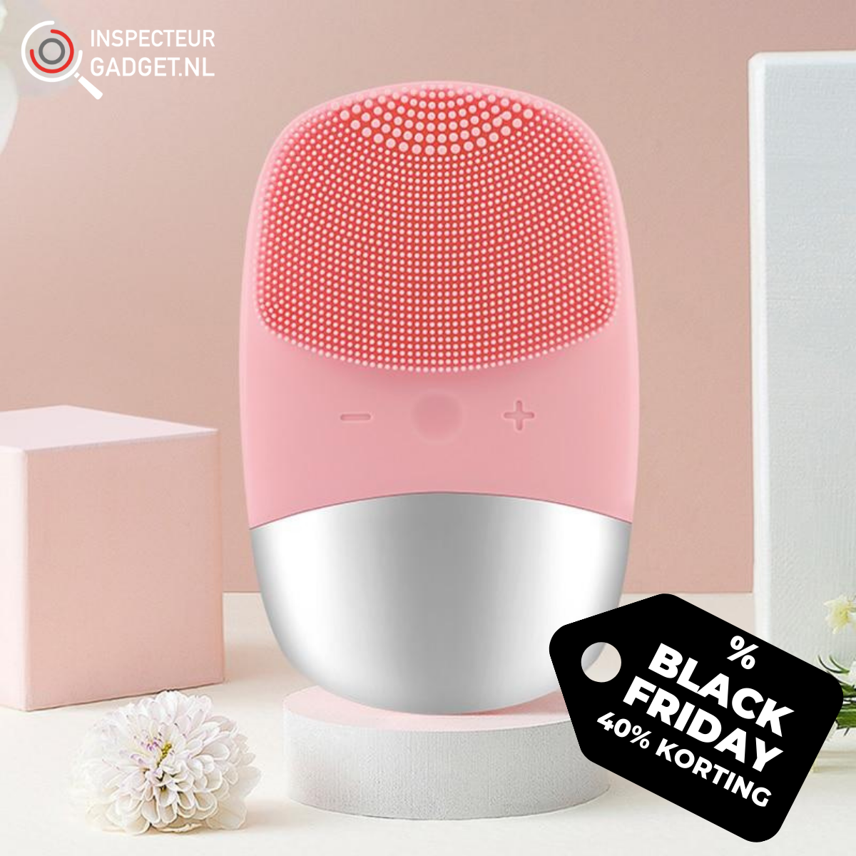 Facial Cleansing Brush - Silicone Sonic Cleanser