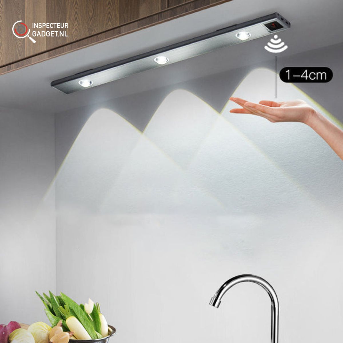 Wireless LED Spotlight Bar - Rechargeable Light