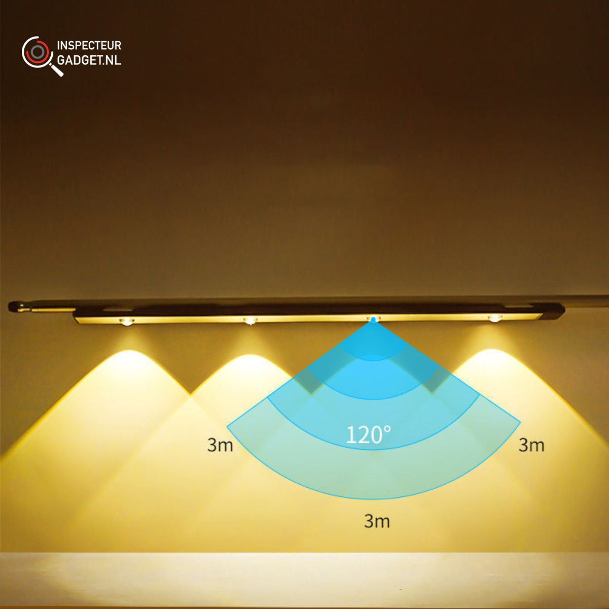 Wireless LED Spotlight Bar - Rechargeable Light