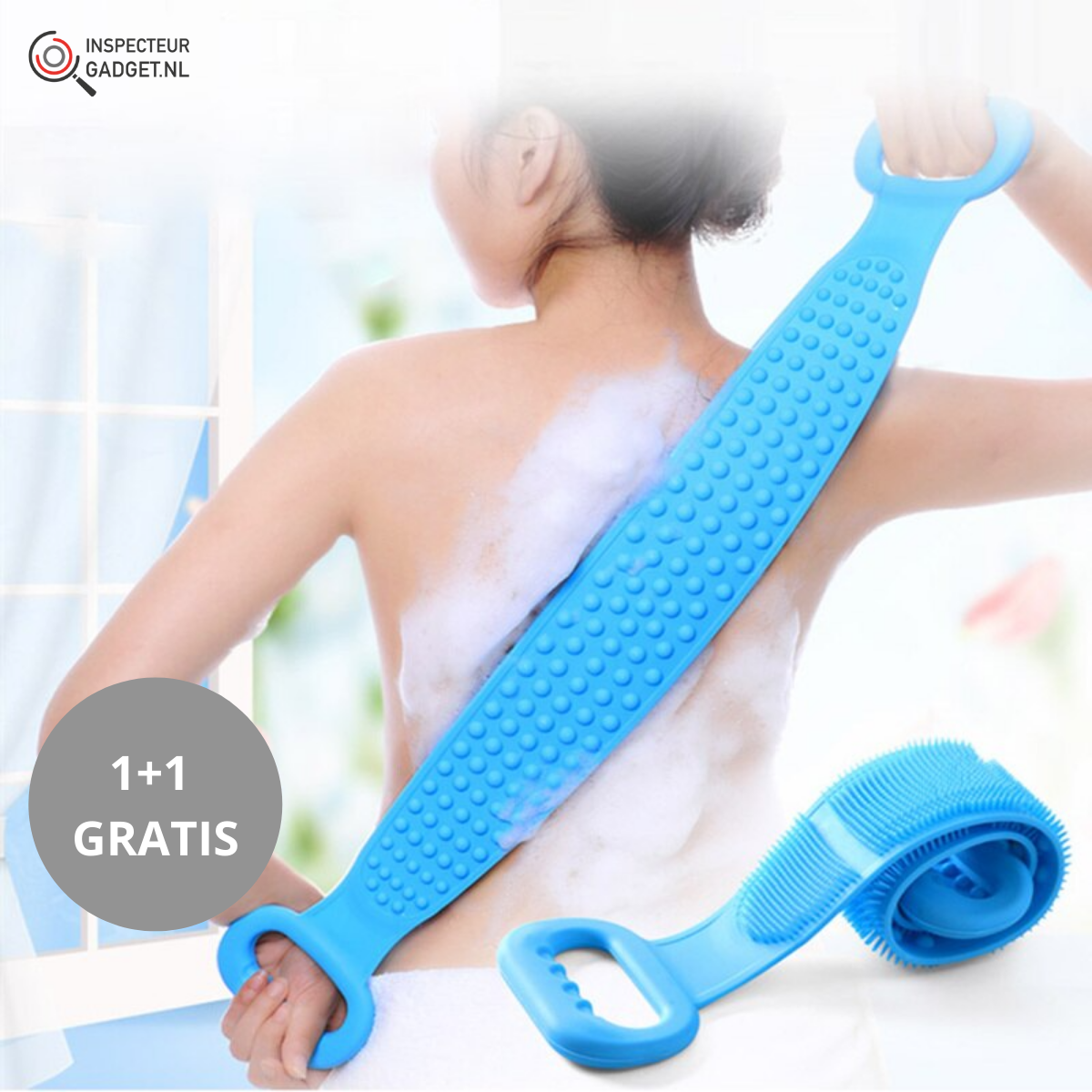 Body Massage Brush - Exfoliating Shower Scrub