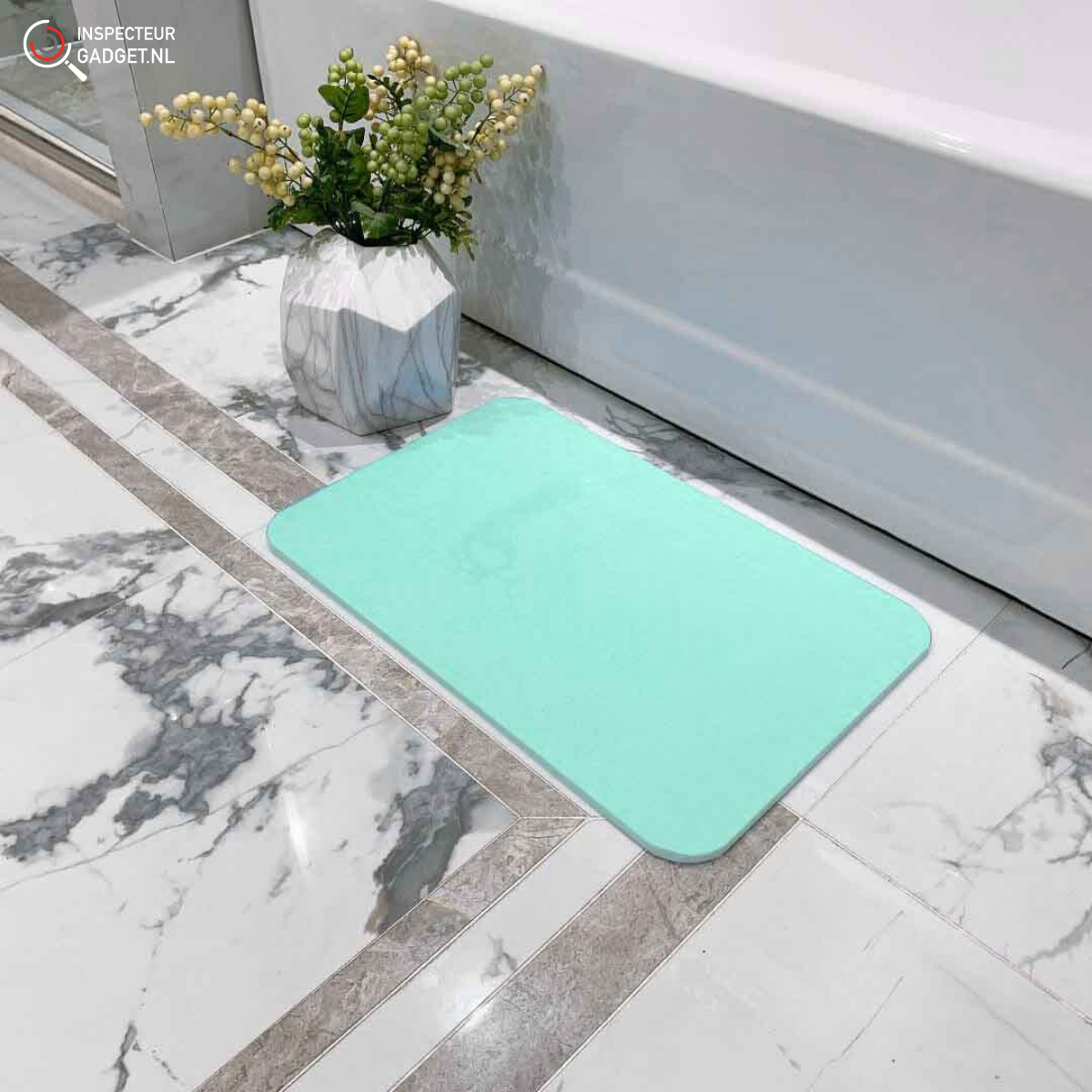 Premium Absorbent Bath Pad - Quick-Dry Stone Mat