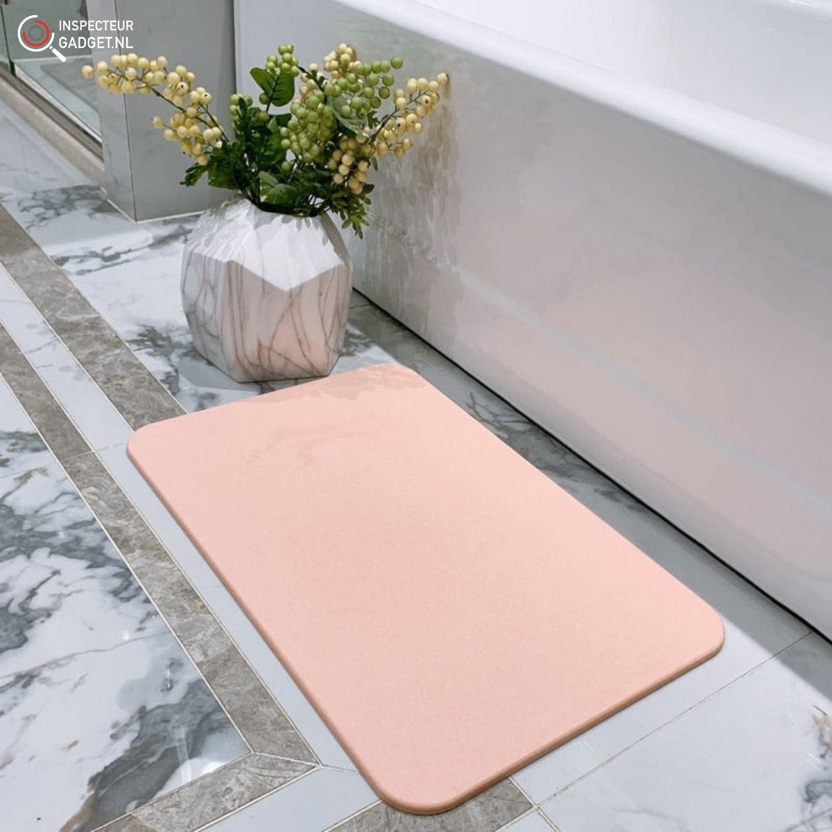 Premium Absorbent Bath Pad - Quick-Dry Stone Mat
