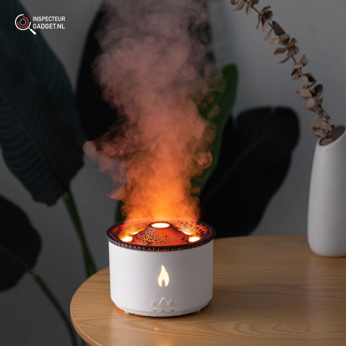 Vulcano Aroma Diffuser - Flame-Effect Essential Oil Mist