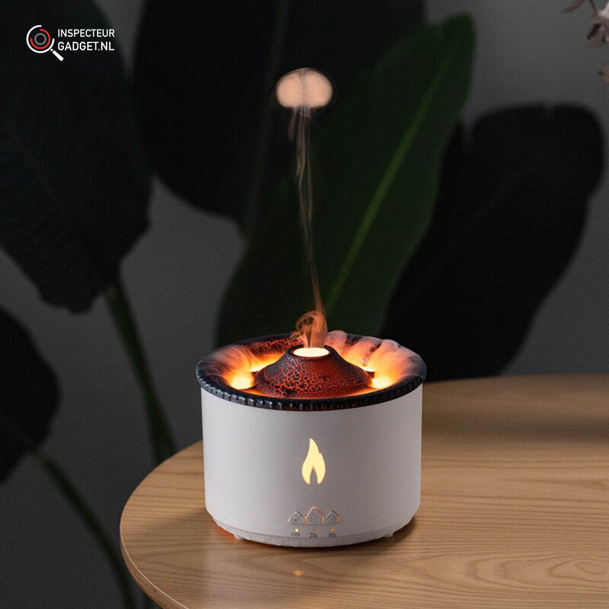 Vulcano Aroma Diffuser - Flame-Effect Essential Oil Mist