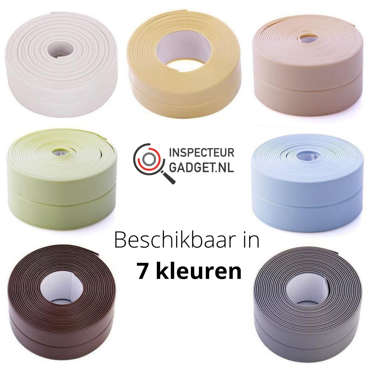 Caulk Strip Pro - Self-Adhesive Anti-Mould Sealing Tape, 3m