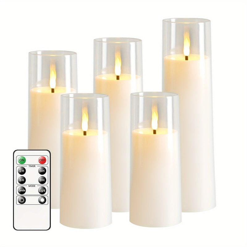LED Flameless Candles Set with Realistic Flicker & Remote Control | Safe Ambiance for Any Occasion 6